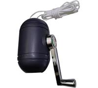 Lamppdcor Accessoires de Parapluie de terrasse, Remplacement Manche à manivelle Robuste avec Corde 9 Pieds, Remplacement du Poteau Parapluie pour Le Parasol extérieur
