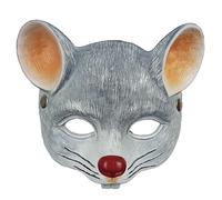 Lamppdcor Costume de rat Masque Halloween 3d Masque de rat effrayant 8,7x6.7 Masque face à souris PU Foam Masque réaliste unique
