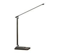 Lamps Lampe de bureau LED, lampe à intensité variable, 5 couleurs lumière et gradation continue, table pliable commande tactile, minuterie automatique, fonction mémoire Desk Lamp(Noir,6000mA)