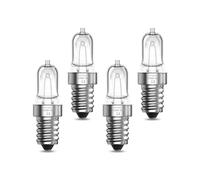 Lamptobe Ampoule Four E14 42W - Résistante à 500 Degré Lampe de Four E14 Blanc Chaud 2700K Dimmable pour Philips, Neff, AEG, Smeg, Zanussi et Bosch Fours, Micro-ondes, Lampes à Sel (Pack de 4)