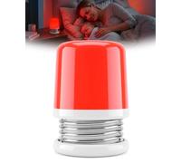 Lamptobe Veilleuse rouge portable avec 2 niveaux de luminosité, lampe rouge rechargeable USB-C pour chambre à coucher, chambre d'enfant, voyage, veilleuse de chevet
