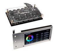 Lamptron Compatible SM436 PCI RGB-Lüfter und LED-Controller - Silber