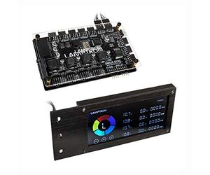Lamptron Compatible SM436 Sync Edition PCI RGB-Lüfter und LED-Controller - Schwarz