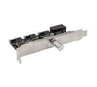 Lamptron Contrôleur CFP30 et RGB-LED pour fente PCI Argenté