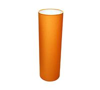 LampyAbazury.com Abat-jour 160 x 500 mm de diamètre x hauteur | Rouleau | Coton orange | pour douille E27 | Abat-jour 16 x 50 cm