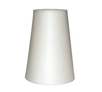 LampyAbazury.com Abat-jour 230 x 150 x 300 mm diamètre inférieur x diamètre supérieur x hauteur | coton couleur blanche | pour douille E27 (grand) | abat-jour 23 x 15 x 30 cm | abat-jour 23 cm