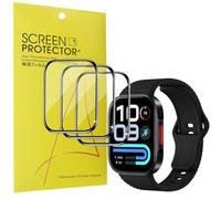 Lamshaw 3 Pièces Film Compatible avec XIAOMI Redmi Watch 6 Lite Smart Watch Film de Protection,3D Couverture Complète Protection d'écran, HD Ultra Transparente (3Packs)