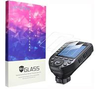 Lamshaw 3 Pièces Protection Écran Compatible avec Godox XPro II C/N/S/F/O Flash Verre Trempé,Protecteur D'écran Verre Trempé pour Godox XPro II C/N/S/F/O Flash (3Packs)