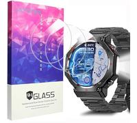 Lamshaw 3 Pièces Protection Écran Compatible avec Rmana KC91 1.39'' Pouces Smart Watch Verre Trempé,Protecteur D'écran Verre Trempé pour Rmana KC91 (3 Packs)