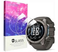 Lamshaw 3 pièces Verre Trempé de Protection Écran pour Garmin fēnix 9 51mm AMOLED/Solar Smart Watch - Haute Transparence, Anti-Rayures et Facile à Installer (For fēnix 9 51mm Solar)