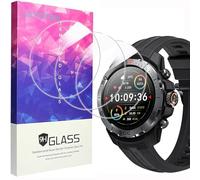 Lamshaw 3 pièces Verre Trempé de Protection Écran pour Mibro GS Explorer 1,32 Pouces Smart Watch - Haute Transparence, Anti-Rayures et Facile à Installer (3Packs)