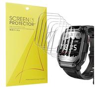 Lamshaw 6 Pièces Film de Protection Souple pour Écran Compatibles avec AIEK 4G LTE 2.13''Pouces Smart Watch- Haute Clarté, Anti-Rayures et Pose Facile (6Packs)