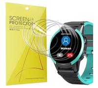 Lamshaw 6 Pièces Film de Protection Souple pour Écran Compatibles avec SaveFamily Slim 4G Smart Watch- Haute Clarté, Anti-Rayures et Pose Facile