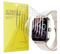 Lamshaw 6 Pièces Film de Protection Souple pour Écran Compatibles avec SPC Smartee Duo 3 1.93 Pouces Smart Watch- Haute Clarté, Anti-Rayures et Pose Facile