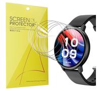 Lamshaw 6 Pièces Film de Protection Souple pour Écran Compatibles avec SPC Smartee Duo Classic 1.43 Pouces Smart Watch- Haute Clarté, Anti-Rayures et Pose Facile