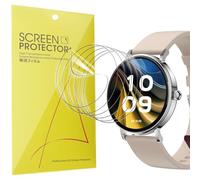 Lamshaw 6 Pièces Film de Protection Souple pour Écran Compatibles avec SPC Smartee Duo Velvet 1.32 Pouces Smart Watch- Haute Clarté, Anti-Rayures et Pose Facile