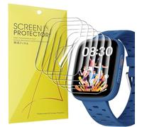 Lamshaw 6 Pièces Protection Écran Compatible avec BIGGERFIVE BW03 1.8'' Pouces Smart Watch- sans Bulles Haute Définition Qualité Supérieure Transparent Doux TPU Film Protection (6Packs)