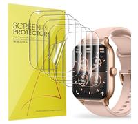 Lamshaw 6 Pièces Protection Écran Compatible avec ICE fit RT 3.0 40mm Smart Watch- sans Bulles Haute Définition Qualité Supérieure Transparent Doux TPU Film Protection (6Packs)