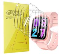 Lamshaw 6 Pièces Protection Écran Compatible avec IOWODO/Baolubao/Blackview Z30 1.75'' Pouces Smart Watch- sans Bulles Haute Définition Qualité Supérieure Transparent Doux TPU Film Protection (6Packs)