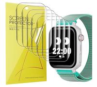 Lamshaw 6 Pièces Protection Écran Compatible avec SaveFamily SaveWatch Plus 4G 1,72 Pouces Smart Watch- sans Bulles Haute Définition Qualité Supérieure Transparent Doux TPU Film Protection (6 Packs)