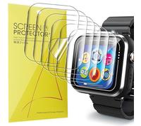 Lamshaw 6 Pièces Protection Écran Compatible avec VTech KidiZoom Max Smart Watch- sans Bulles Haute Définition Qualité Supérieure Transparent Doux TPU Film Protection (6Packs)