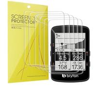 Lamshaw 6 Pièces Protection Écran Compatible pour Bryton Rider 460 2.6" Pouces GPS - sans Bulles Haute Définition Qualité Supérieure Transparent Doux TPU Film Protection (6 Packs)