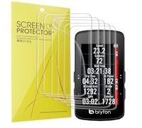 Lamshaw 6 Pièces Protection Écran Compatible pour Bryton Rider 750 SE 2.8" Pouces GPS - sans Bulles Haute Définition Qualité Supérieure Transparent Doux TPU Film Protection (6 Packs)