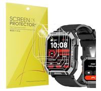 Lamshaw 6 Pièces Protection Écran pour Blackview/IOWODO W60 2.01" Military Smart Watch - sans Bulles Haute Définition Qualité Supérieure Transparent Doux TPU Film Protection (6 Packs)