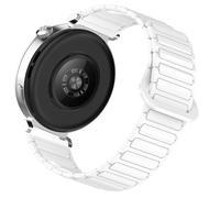 Lamshaw Bracelet Compatible avec Baolubao/Blackview W80 Pro,W20,X5,R30max Smart Watch, Magnétique Silicone Sport Bracelet Magnétique Fort Compatible avec Baolubao/Blackview Watch (Blanc)