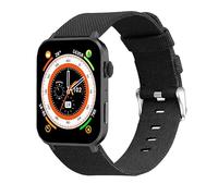 Lamshaw Bracelet Compatible avec Blackview Smart Watch,Bande en Tissé de Remplacement Réglable Sangle Rechange Accessoires Compatible avec Blackview W50,Blackview R30 Pro (Noir, 20mm)