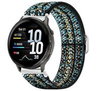Lamshaw Bracelet Compatible avec Garmin Venu 4 41mm, 45mm Smart Watch,Bracelet Sport de en Nylon en Élastiques,Fermeture en acier inoxydable de haute qualité (Ciel bleu, 22mm)