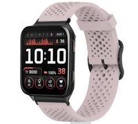 Lamshaw Bracelet Compatible avec Garmin Venu X1 SmartWatch, Nouveau Design Dracelet en Dilicone avec Boucle en métal,Les Montres intelligentes Compatible avec Garmin Venu X1 (Rose)