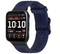 Lamshaw Bracelet Compatible avec Garmin Venu X1 SmartWatch, Nouveau Design Dracelet en Dilicone avec Boucle en métal,Les Montres intelligentes Compatible avec Garmin Venu X1 (Bleu)
