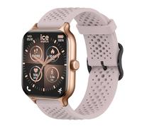Lamshaw Bracelet Compatible avec ICE fit RT 3.0 36mm/40mm Smart Watch, Nouveau Design Dracelet en Dilicone avec Boucle en métal Compatible avec ICE fit RT 3.0 (Rose, For 40mm)