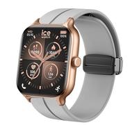 Lamshaw Bracelet Compatible avec ICE fit RT 3.0 36mm/40mm SmartWatch -Sport Silicone Replacment Bracelet avec Magnetic Folding Buckle Compatible avec ICE fit RT 3.0 (Gris, For 40mm)