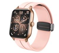 Lamshaw Bracelet Compatible avec ICE fit RT 3.0 36mm/40mm SmartWatch -Sport Silicone Replacment Bracelet avec Magnetic Folding Buckle Compatible avec ICE fit RT 3.0 (Rose, For 36mm)