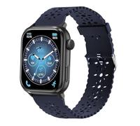 Lamshaw Bracelet Compatible avec ICE smart 3.0 1.78''Pouces Smart Watch-Ultra-Léger & Respirant, Silicone Sport Bracelet Souple Mince Dentelle Respirant Braceletpour (Bleu)