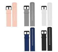 Lamshaw Bracelet Compatible avec IOWODO/Baolubao/Blackview Z30 1.75'' Pouces SmartWatch,Bande de Remplacement en Silicone Compatibles avec Z30 SmartWatch (5Packs)