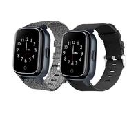 Lamshaw Bracelet Compatible avec SaveFamily,Bande en Tissé de Remplacement Réglable Sangle Rechange Accessoires Compatible avec SaveFamily SaveWatch Plus,SaveFamily Iconic Plus 2