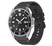 Lamshaw Bracelet de montre F-91W en silicone respirant à dégagement rapide compatible avec Casio W-217H, W-218H, W-219H, F-91W, A158WA, A168WA, A700W-1, A700WM-9, A100WE-1, A100WEPC-1, MDV106-1