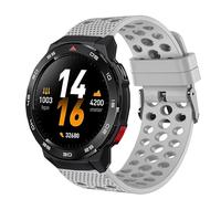 Lamshaw Bracelet De Montre Respirant En Silicone Avec Trous Compatible pour Mibro GS Pro2/ Pro/Explorer/Explorer S/ Active2/ Active - Bande Ajustable Universelle Pour Homme Femme