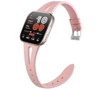 Lamshaw Bracelet de rechange compatible avec Amazfit bip 6, 20 mm, 22 mm, à dégagement rapide, fin et vintage pour homme et femme, compatible avec montre intelligente Amazfit (rose, bracelet de 22 mm)