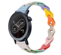 Lamshaw Bracelet de rechange élastique en silicone creux compatible avec montre intelligente CMF Watch Pro 1, 2, 3 Pro, 22 mm