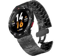Lamshaw Bracelet de rechange en acier inoxydable avec fermoir déployant pour montre Mibro GS Pro2 Compatible avec Mibro GS Explorer S, Pro 2, Active2, Lite3 Pro, Watch GT, etc