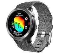 Lamshaw Bracelet de rechange en nylon tissé respirant compatible avec Voice Caddie T11 Pro, 20 mm, 22 mm, compatible avec Voice Caddie T11 Pro, T9 Watch (gris, bracelet de 20 mm)