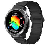 Lamshaw Bracelet de rechange en silicone compatible avec Voice Caddie T11 Pro, bracelet de rechange à dégagement rapide compatible avec Voice Caddie T11 Pro, T9 (noir, bracelet de 22 mm)