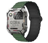 Lamshaw Bracelet de sport compatible avec Blackview Smart Watch, 20 mm, 22 mm, en silicone compatible avec IOWODO W60, R30 Pro, R50, compatible avec Blackview W60, R30 Pro, R50 Smart Watch (vert