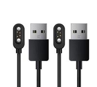 Lamshaw Chargeur Sans Fil Magnétique Ultra-Rapide Compatible avec I love e iFecco X7 - Charge en 1h30 | Compatible Écouteurs Bluetooth | LED Intelligent | Portable & Étanche IPX5 (Noir+Noir)