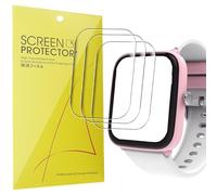 Lamshaw Compatible avec ICE Smart Junior 3.0 1.75" Pouce SmartWatch Film de protection, 3D couverture complète protection d'écran, HD ultra transparente. (3 packs)