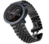 Lamshaw Compatible avec les bracelets CMF Watch 3 Pro, bracelet lourd en acier inoxydable massif à libération rapide de 22 mm avec fermoir papillon à maillons compatible avec montre intelligente CMF